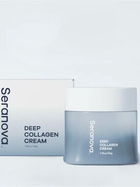 Seranova Deep Collagen Cream – Hydrating Night Moisturizer - NIB